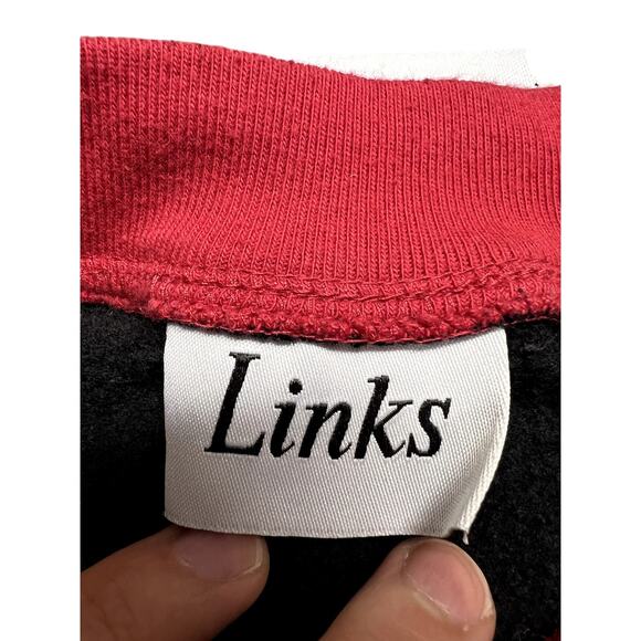 Vintage Links Grandma Sweatshirt Christmas Cardinal Cottagecore - Picture 3 of 5